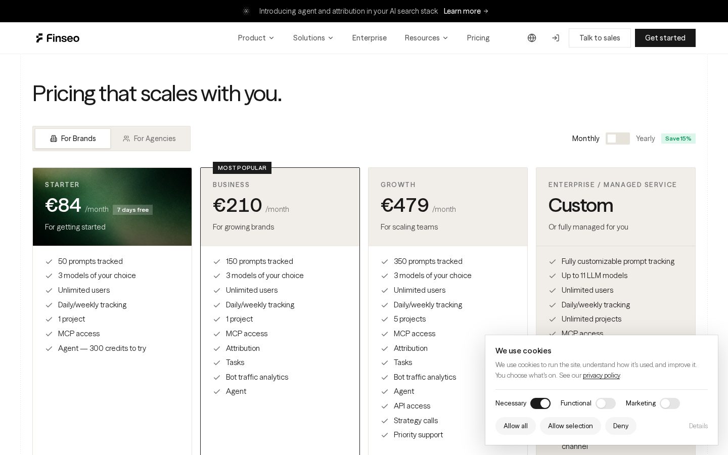 Finseo.ai Pricing