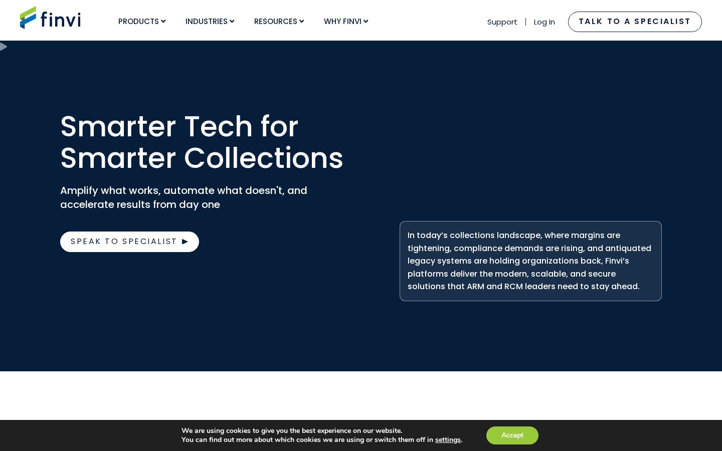 Finvi Homepage