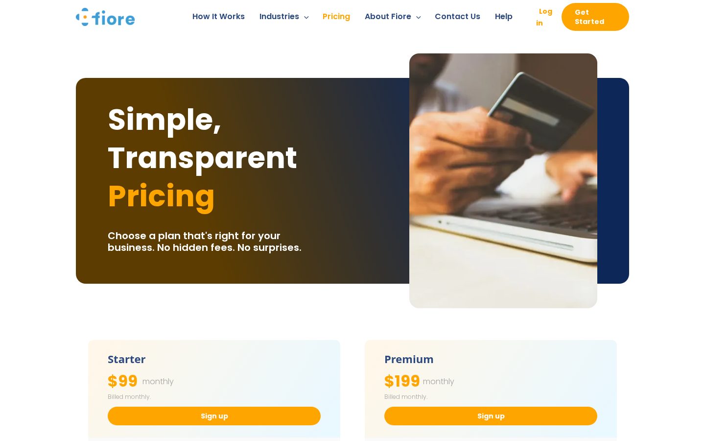 Fiore.AI Pricing