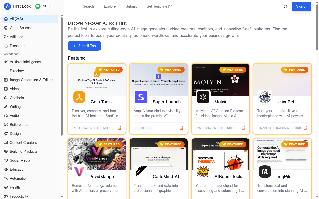 Homepage