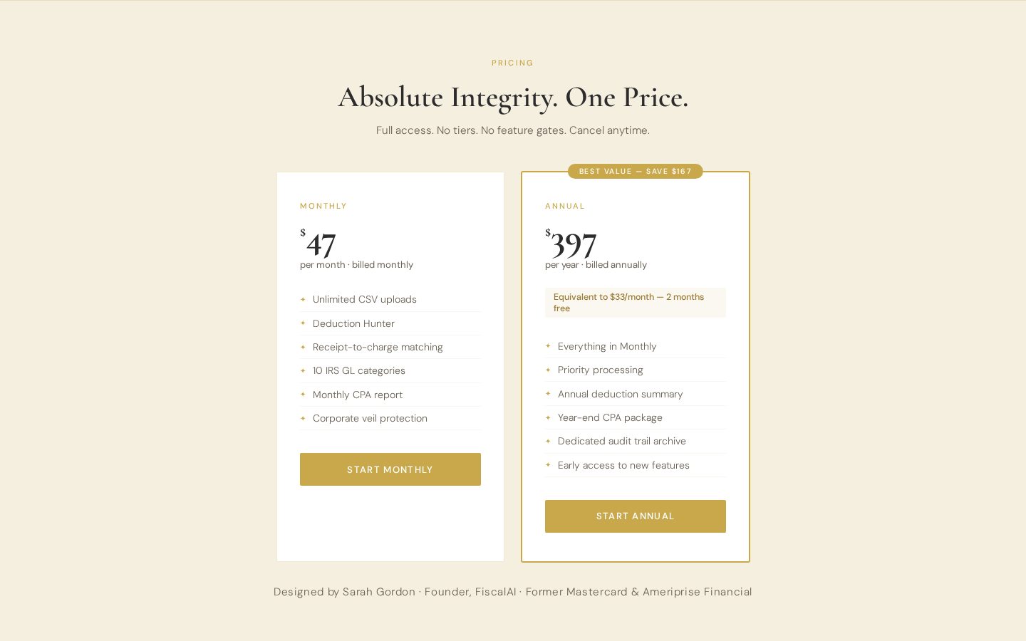 Fiscal.ai Pricing