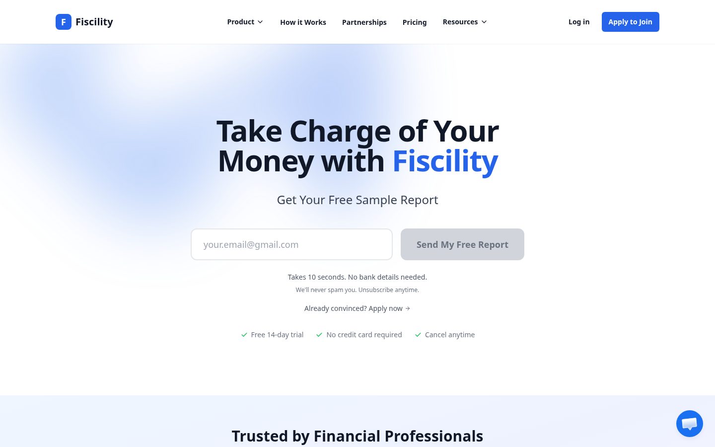Fiscility Homepage