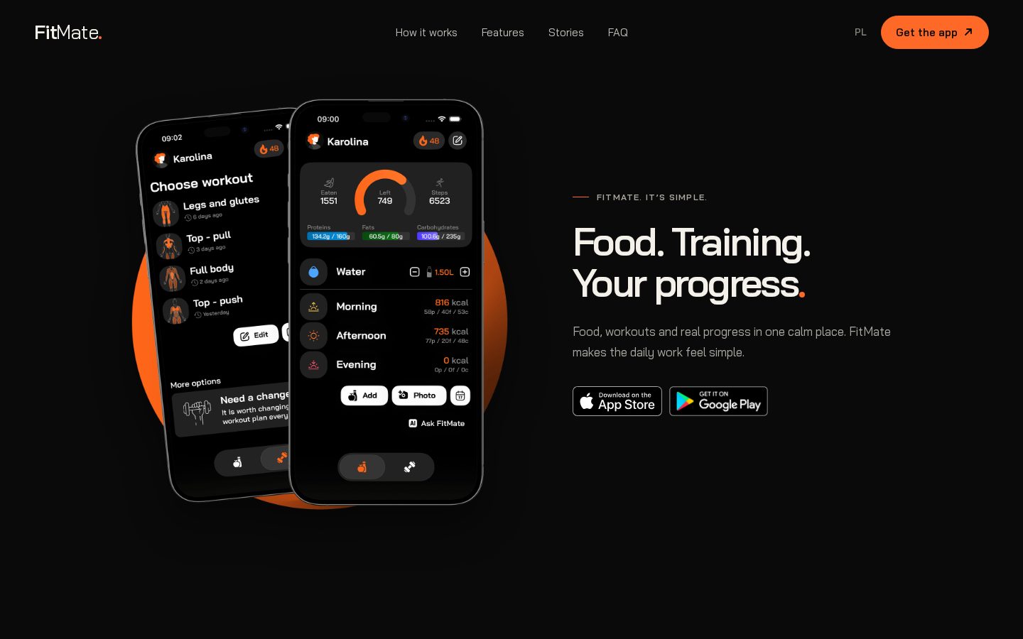 FitMate Homepage
