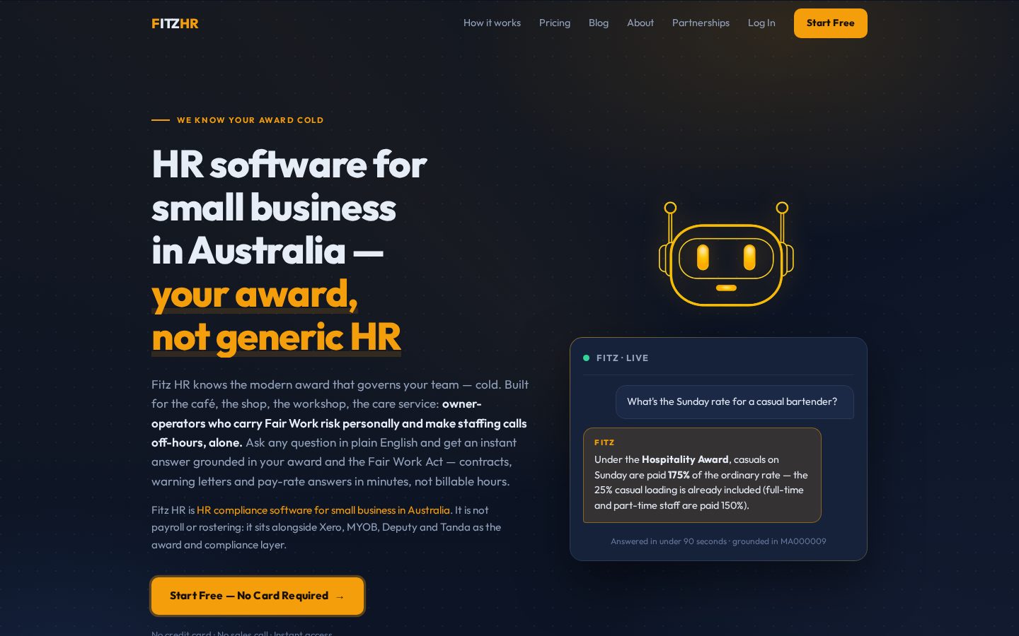 Fitz HR Homepage