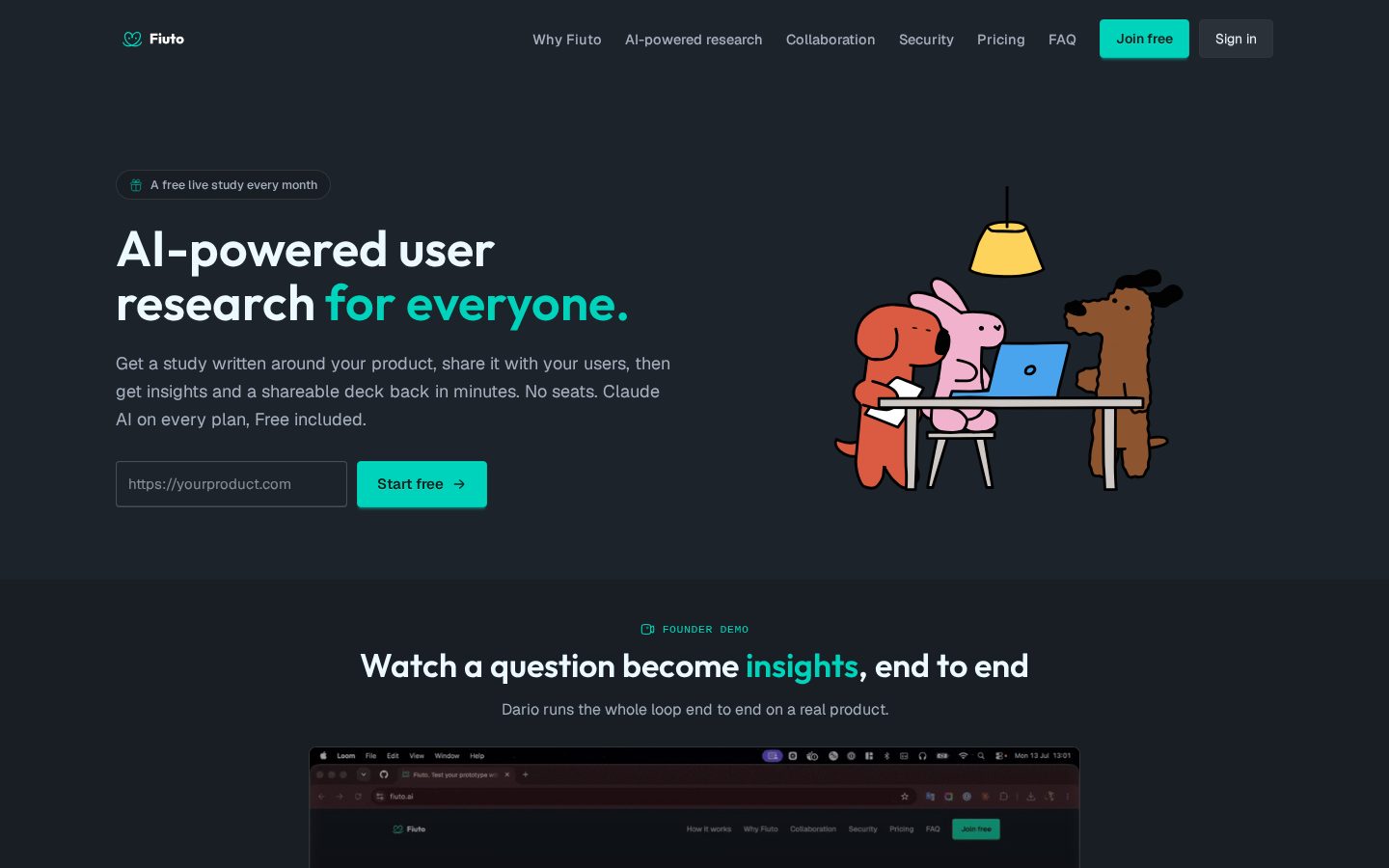 Fiuto Homepage