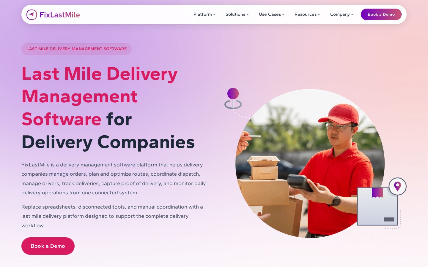 FixLastMile Homepage
