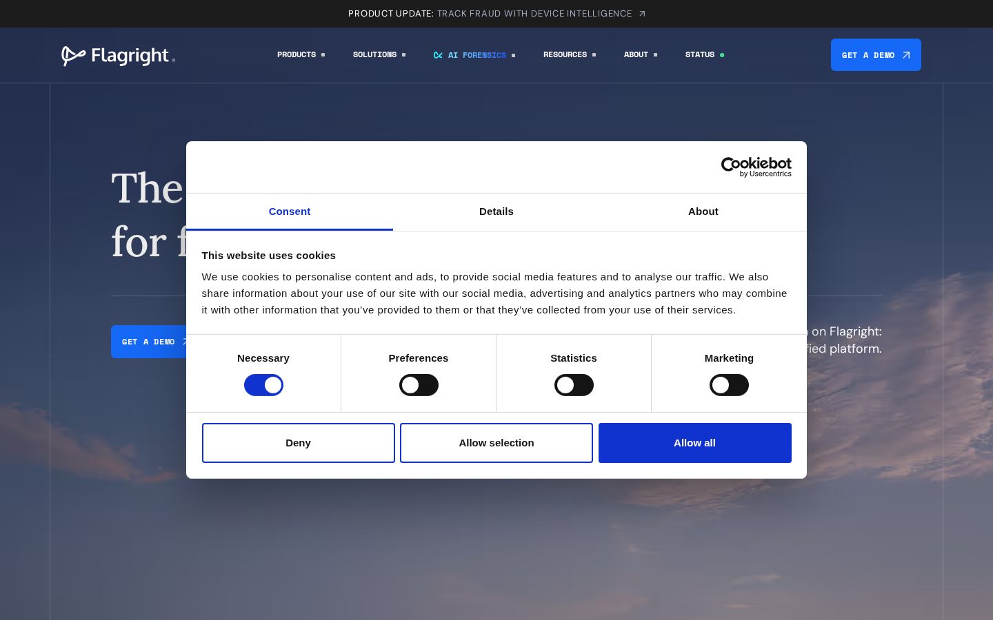 Flagright Homepage