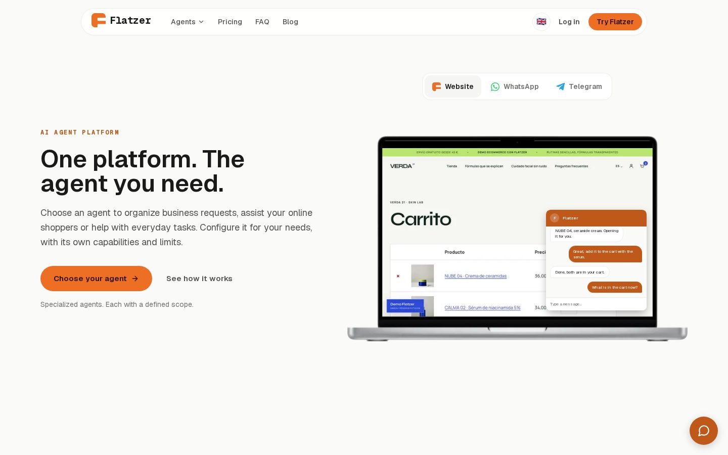 Flatzer Homepage