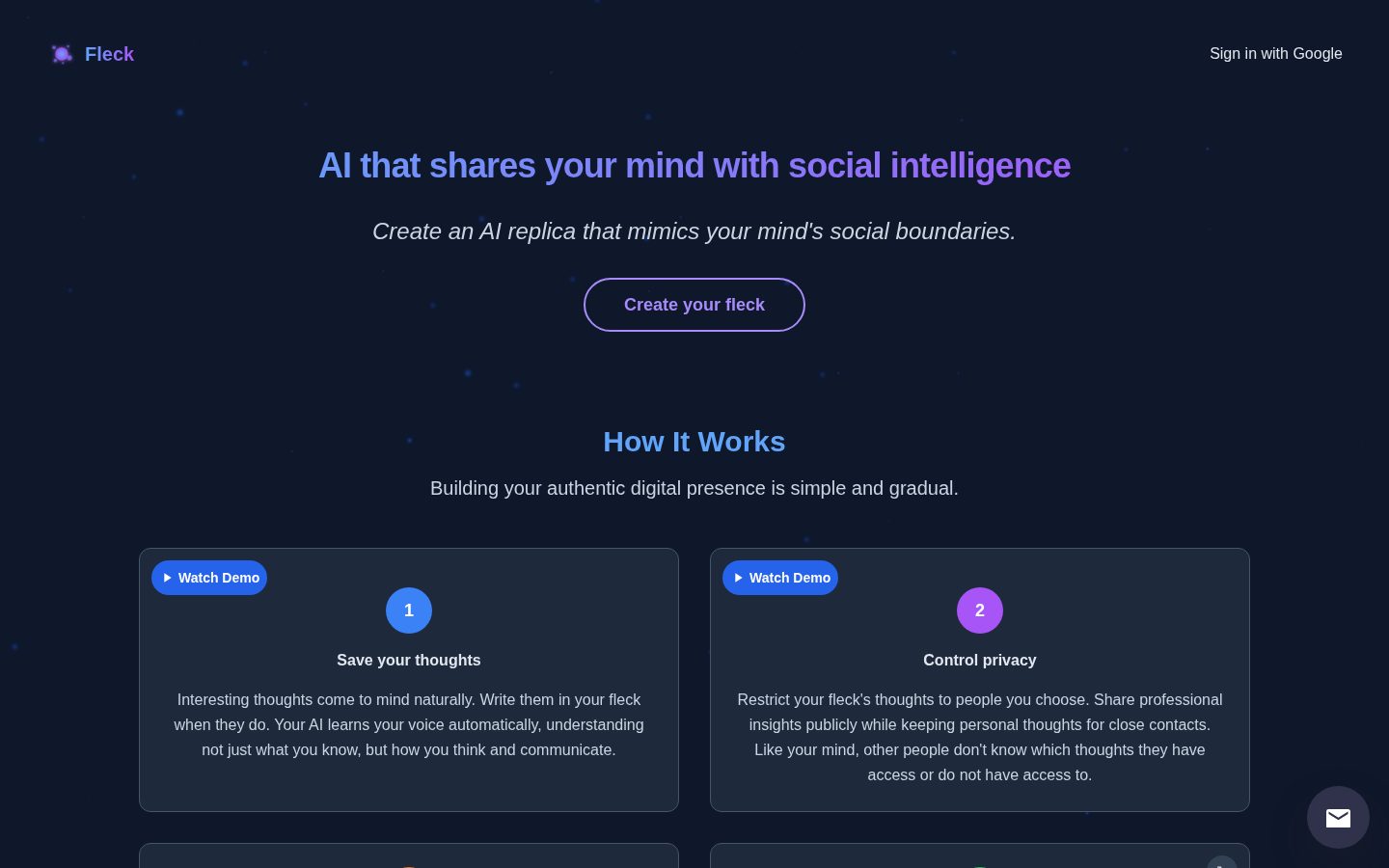 Fleck Homepage