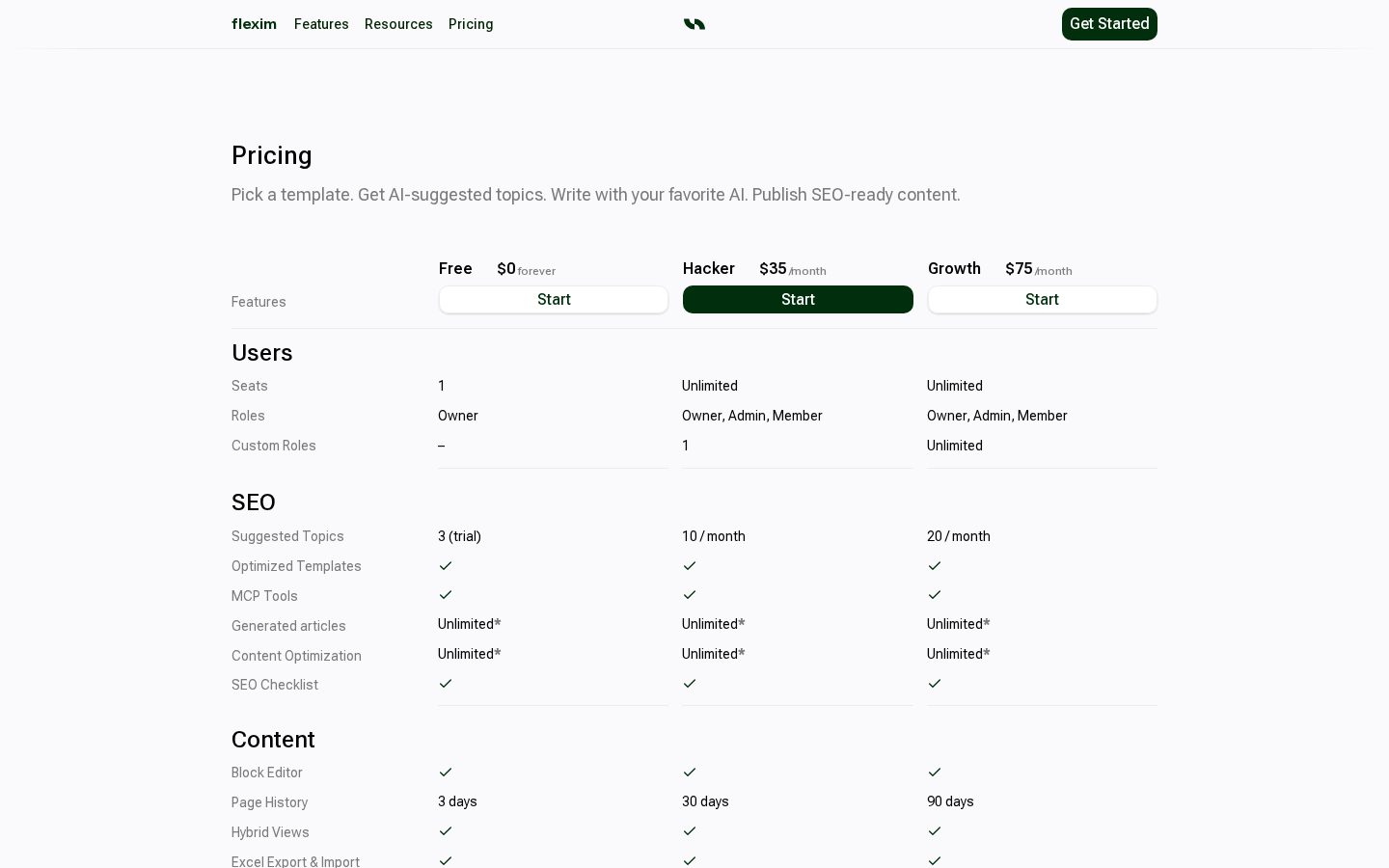 flexim Pricing
