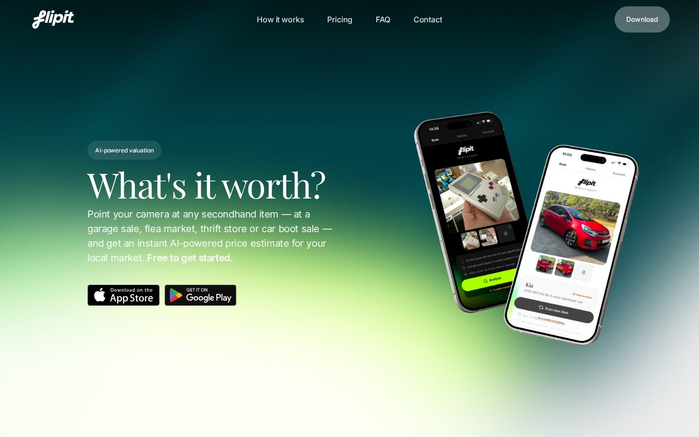 Flipit Homepage