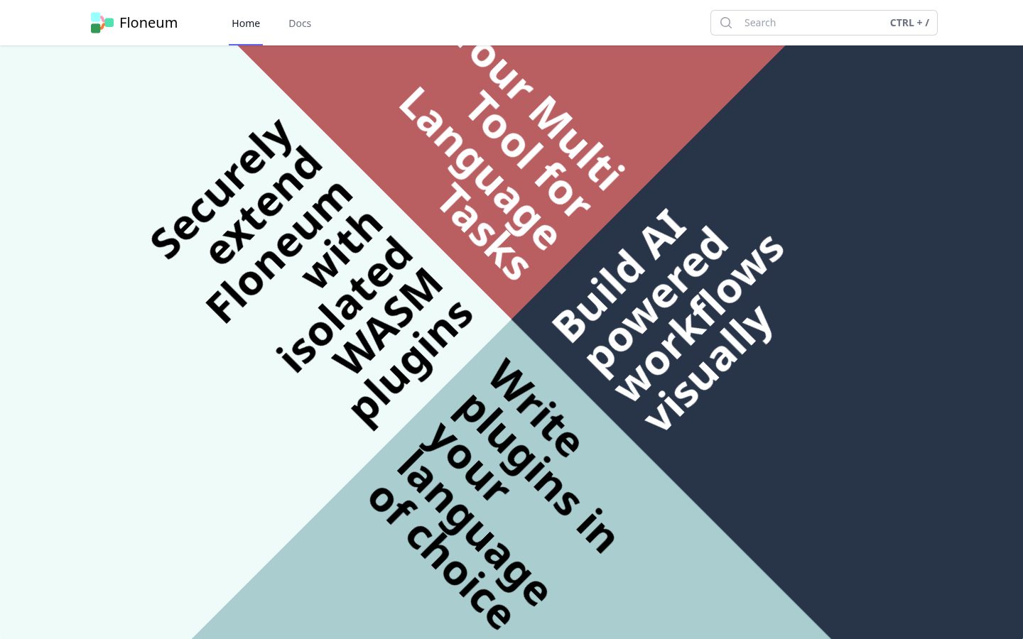 Floneum AI Homepage