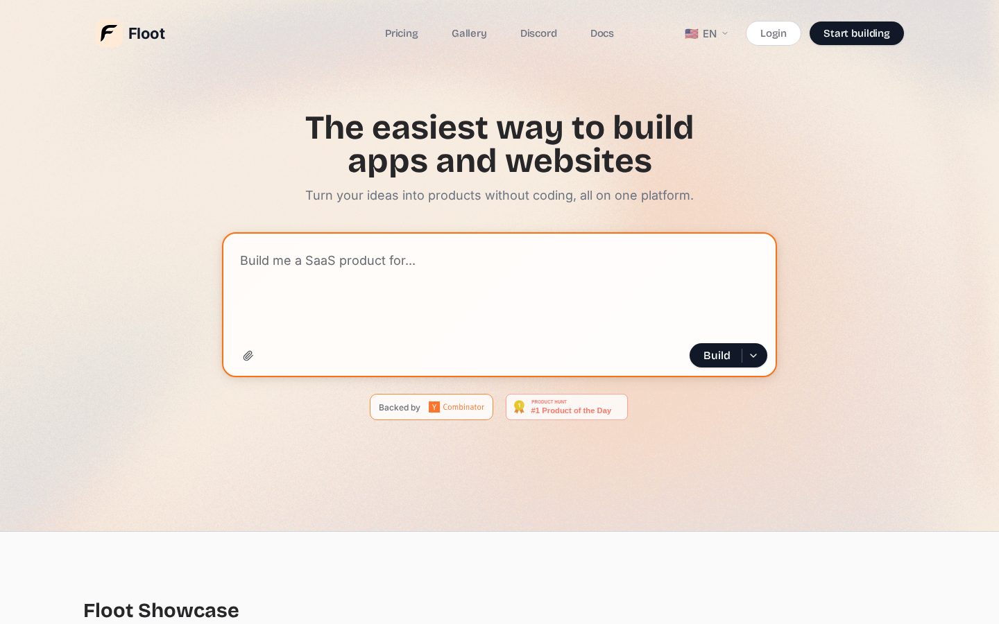 Floot Homepage