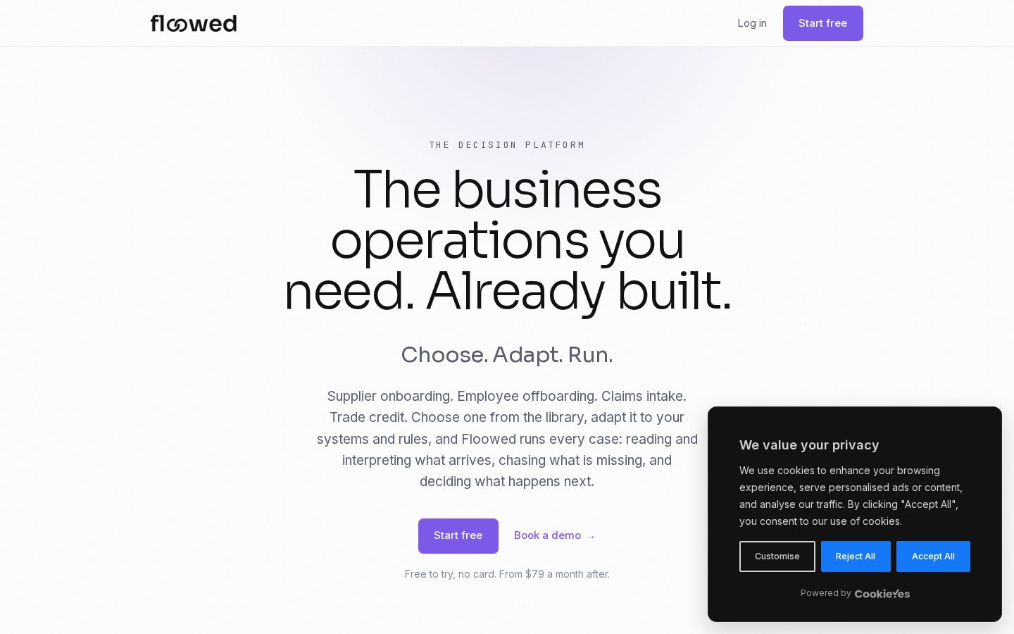 Floowed Homepage