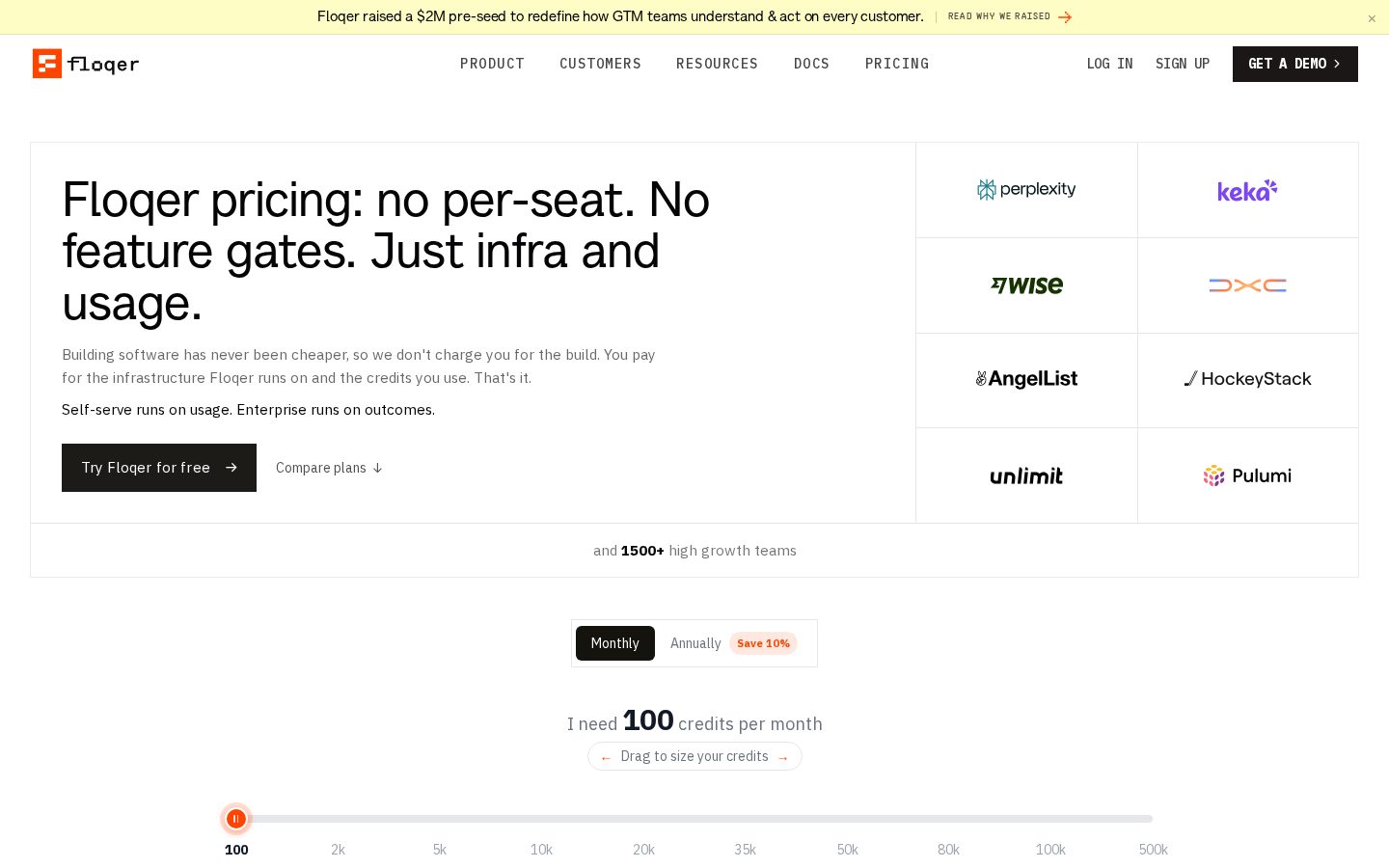 Floqer Pricing
