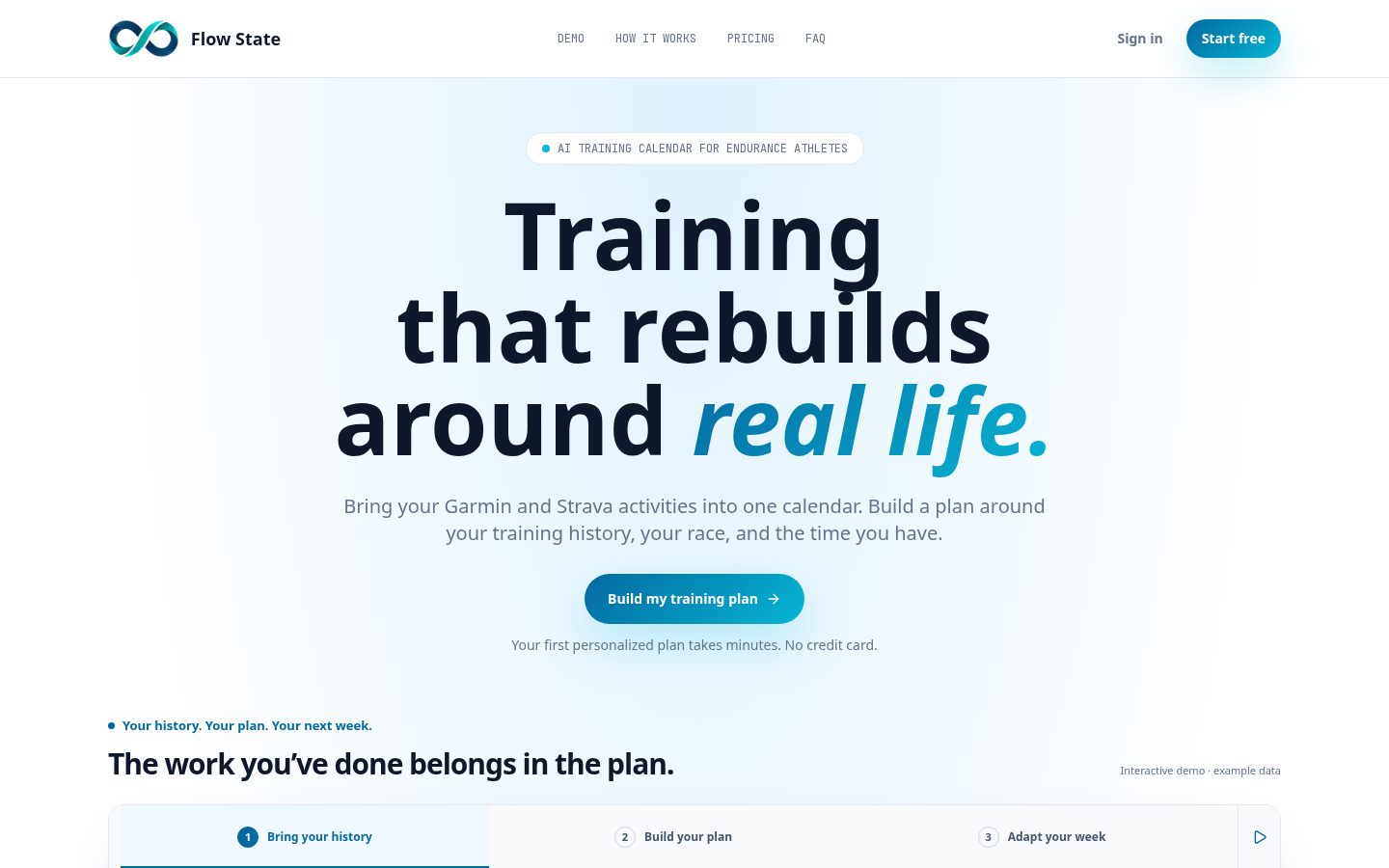 Flow State Endurance Homepage