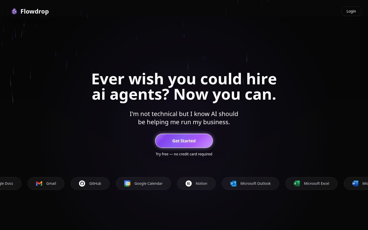 Flowdrop V1.1 Homepage