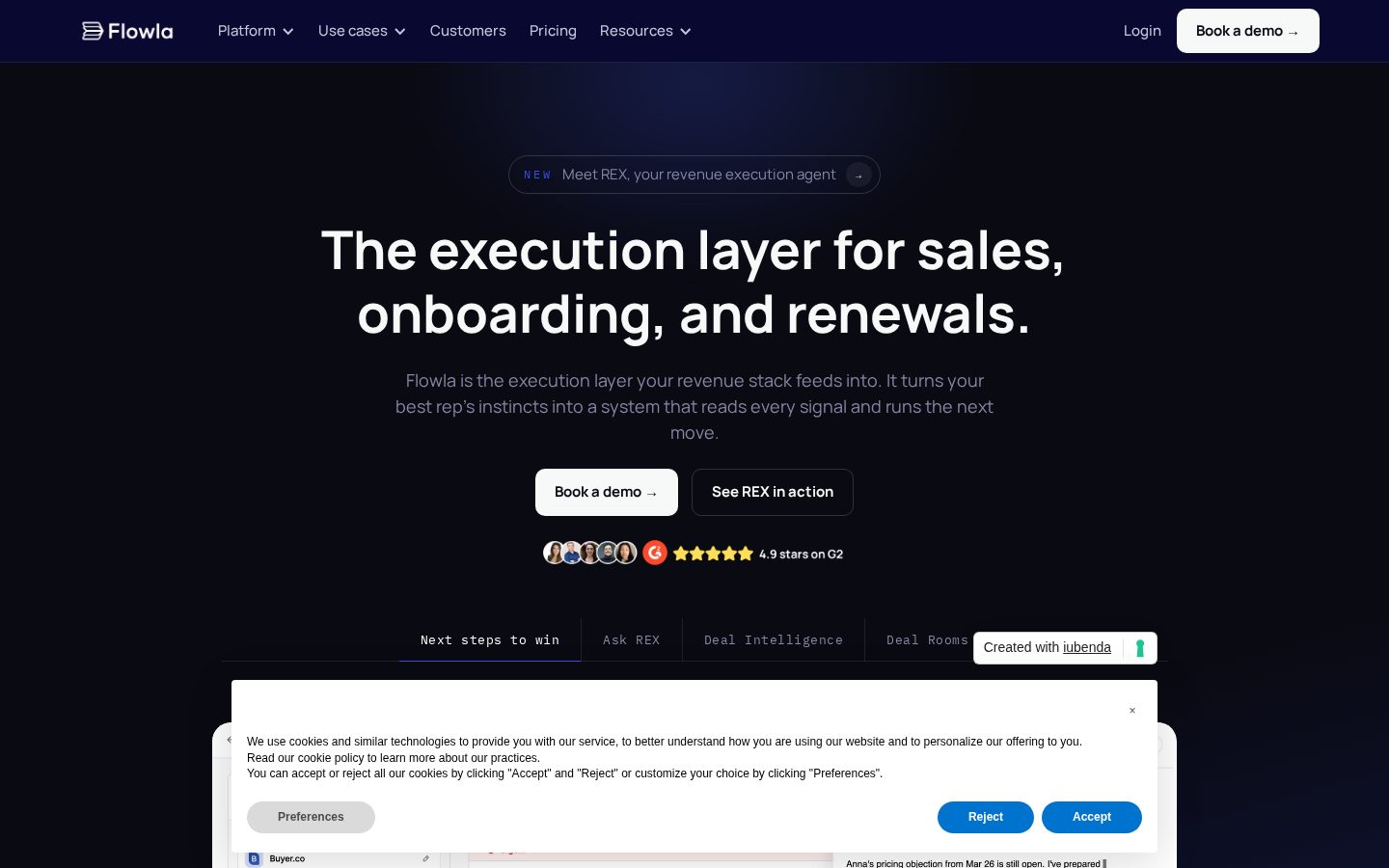 Flowla Homepage