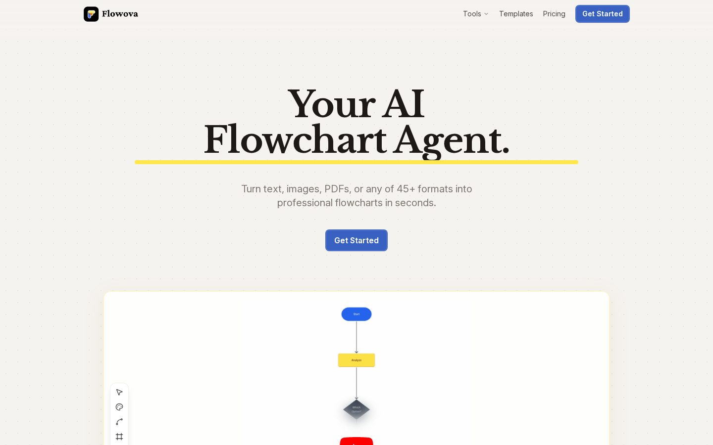 Flowova Homepage