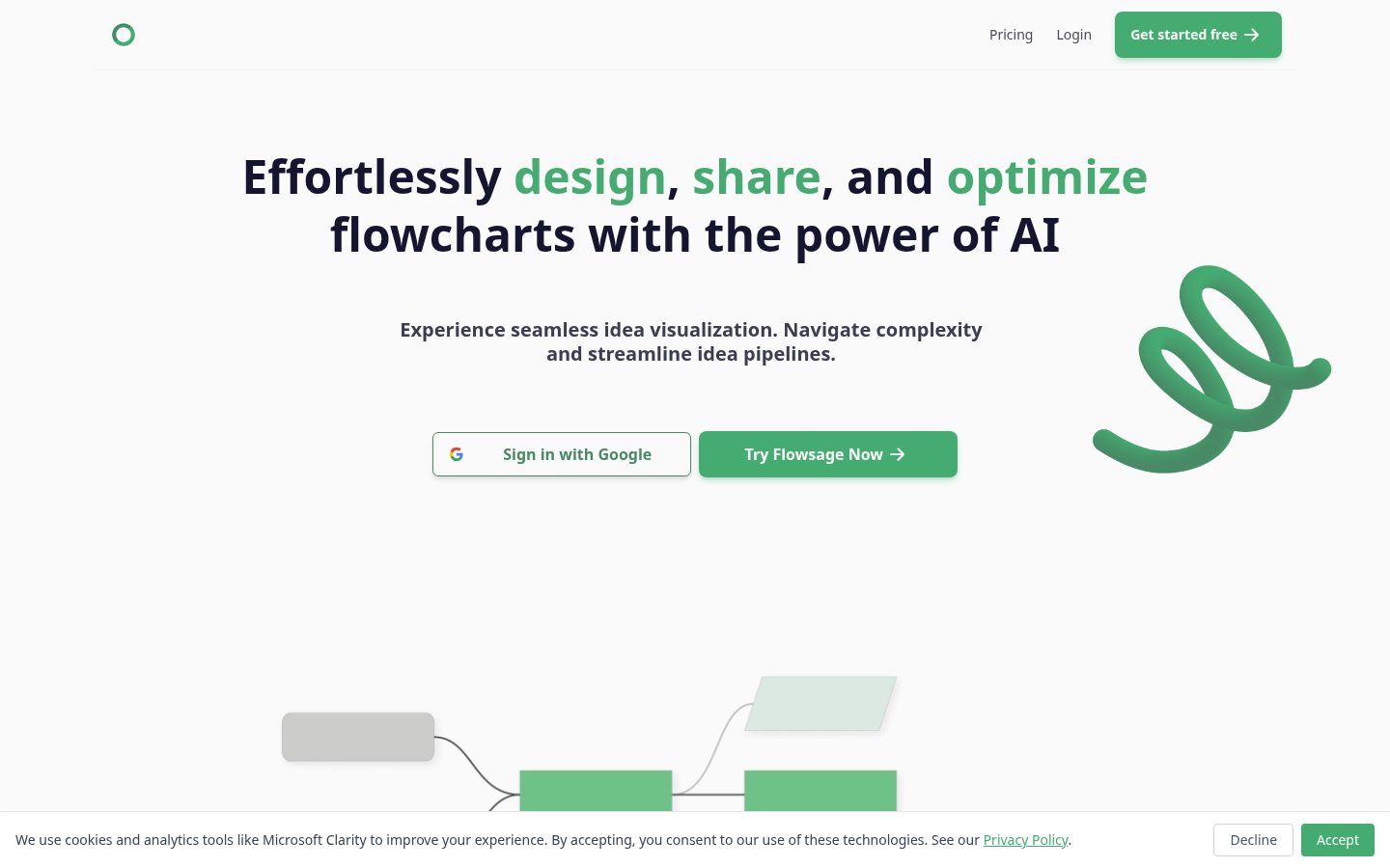 Flowsage Homepage