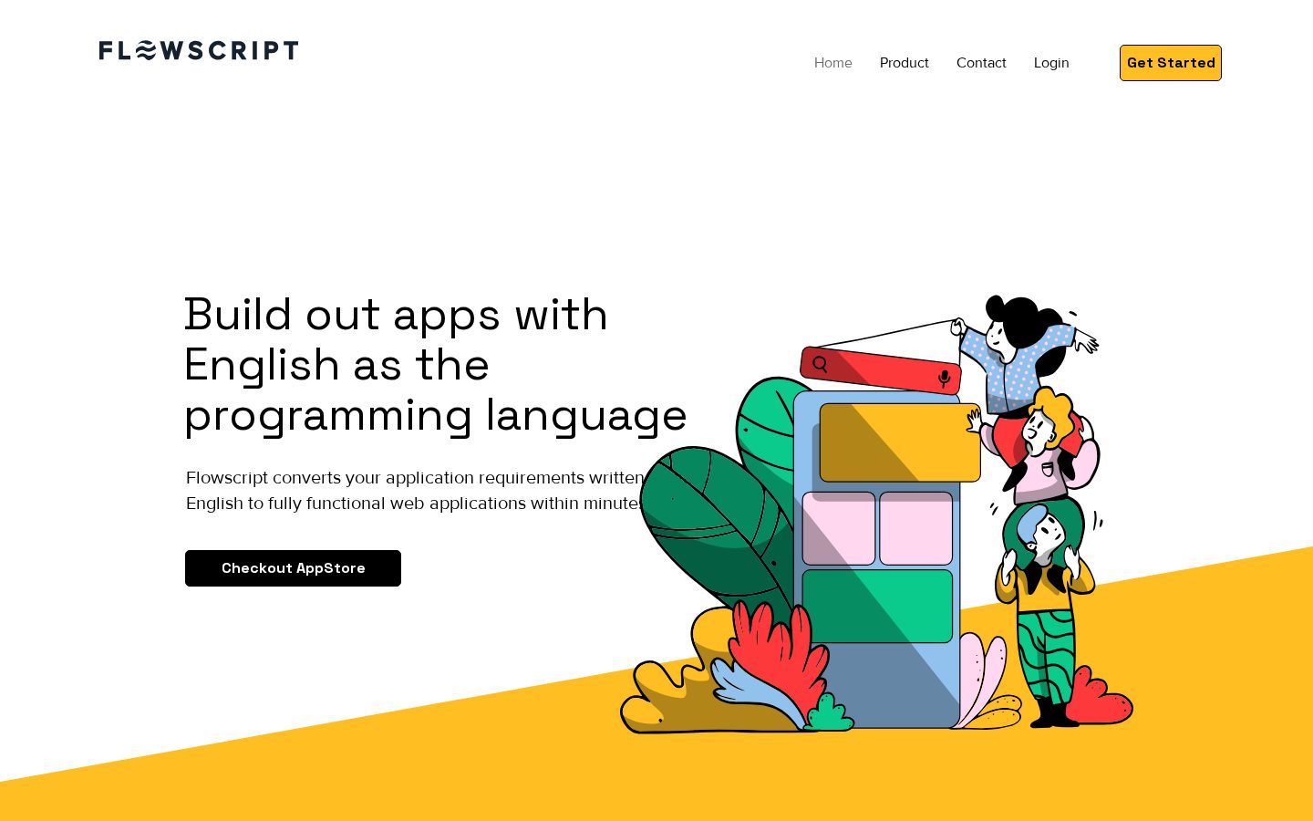 Flowscript Homepage