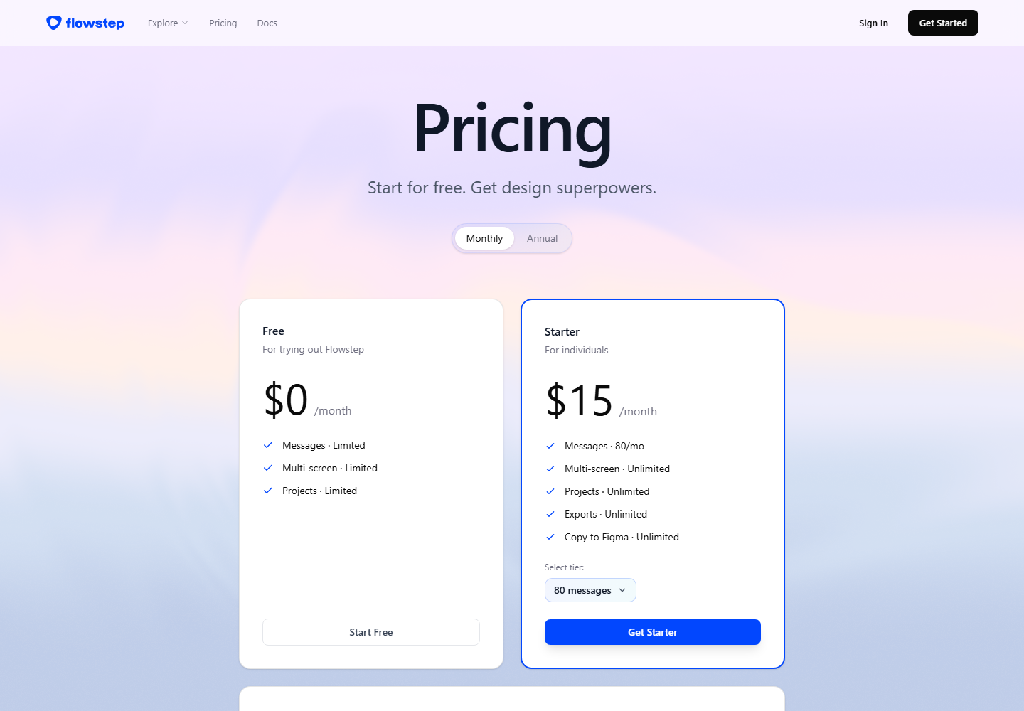 Flowstep pricing