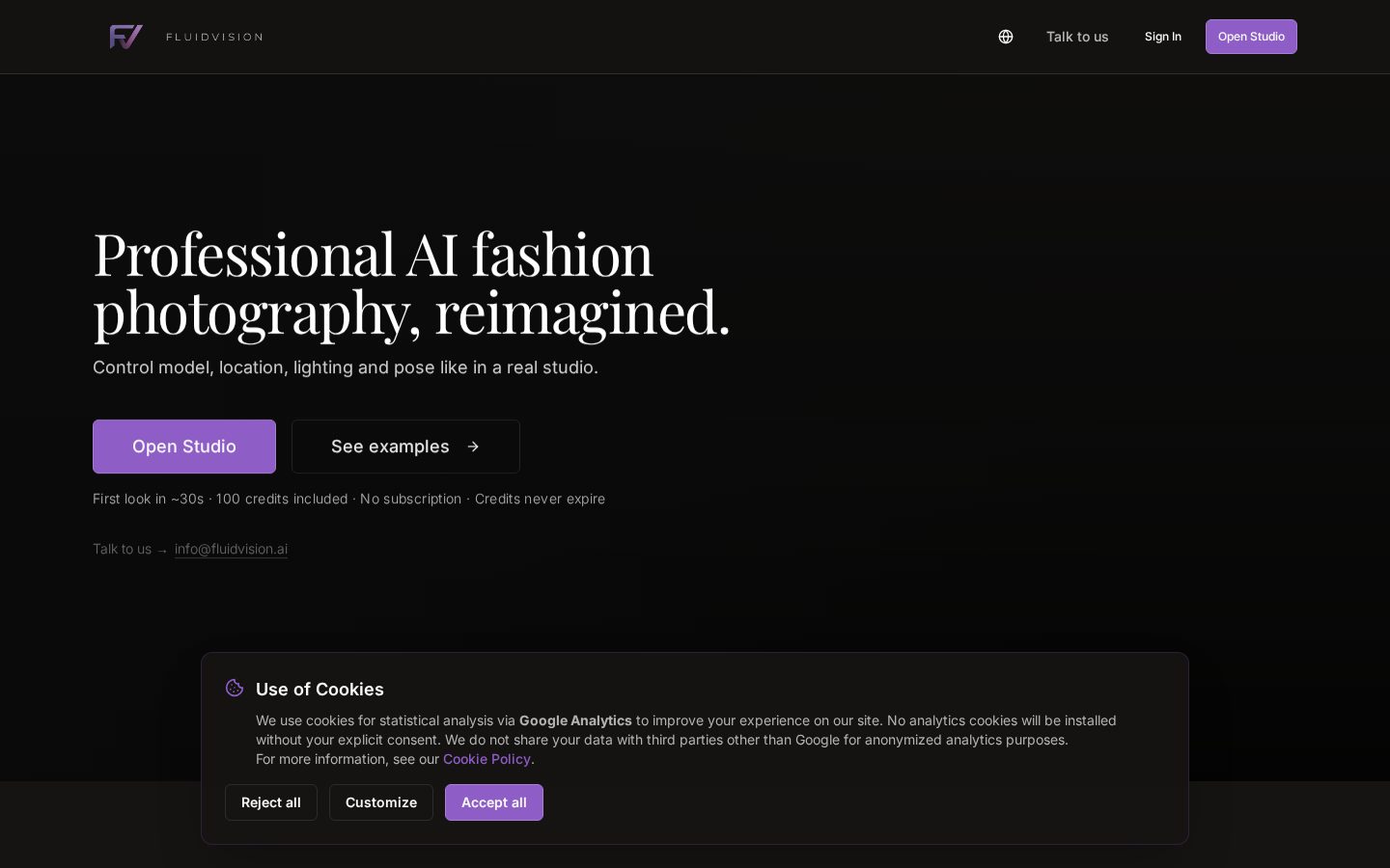 Fluidvision Homepage
