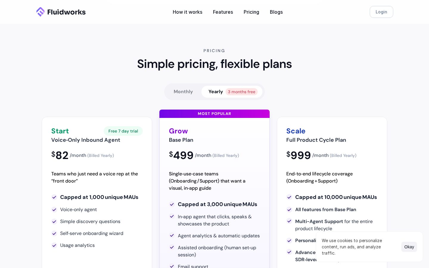 Fluidworks Pricing