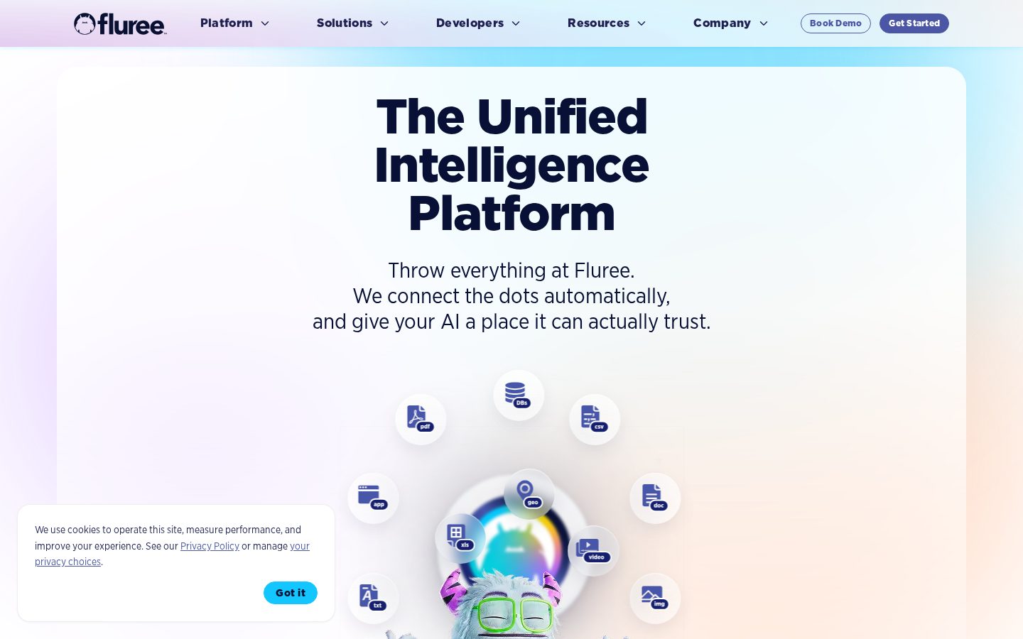 Fluree AI Homepage
