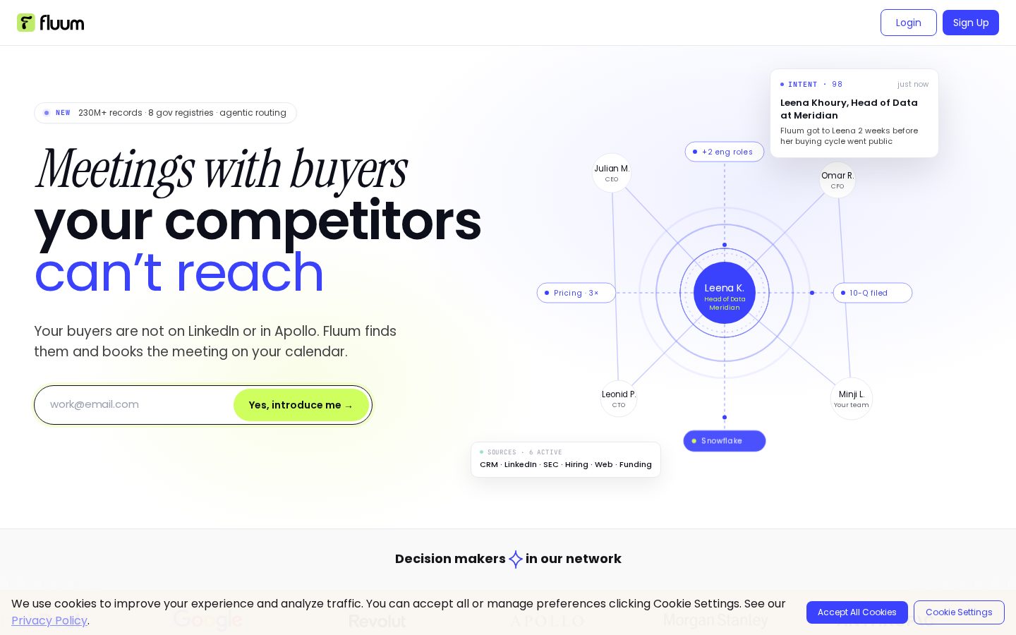 Fluum Homepage