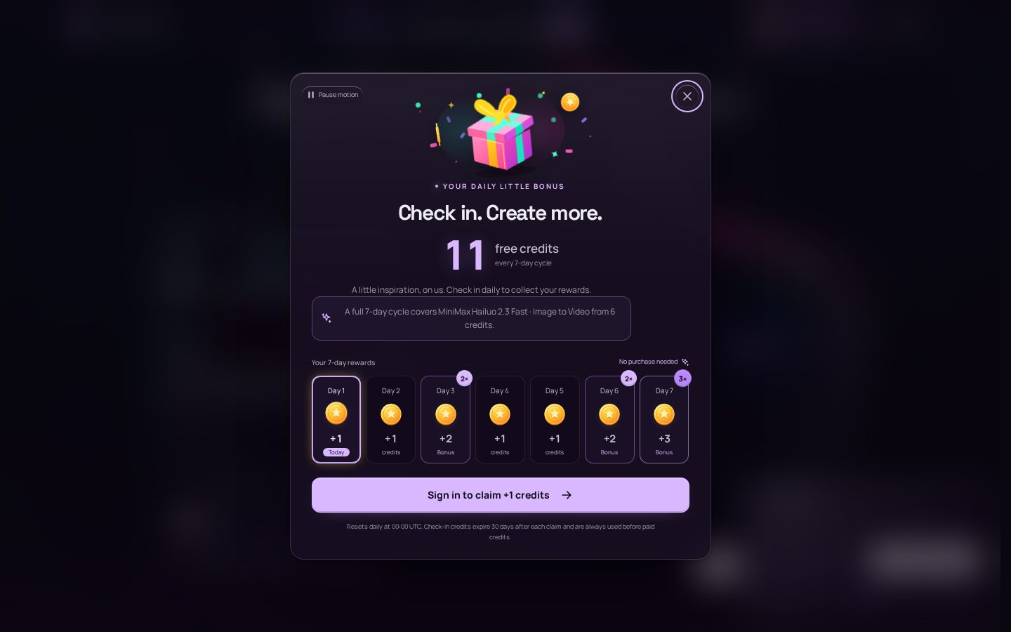 FLUX 3 Video Generator Homepage