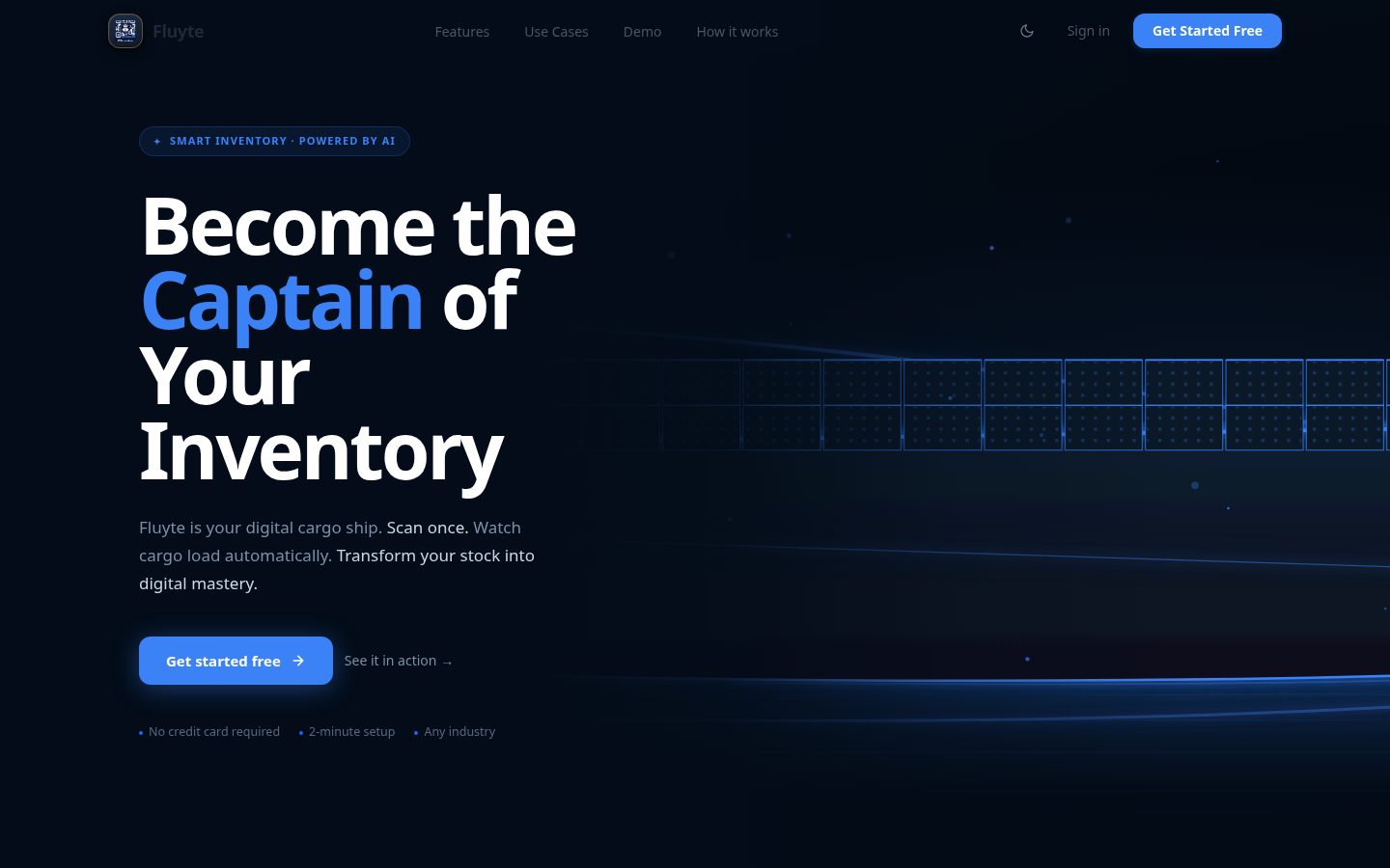 Fluyte Homepage