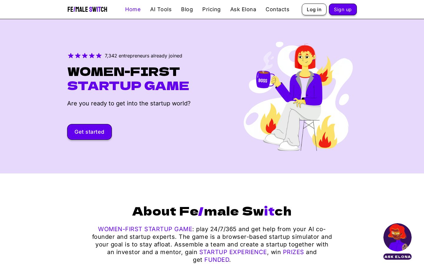 F/MS Startup Game Homepage