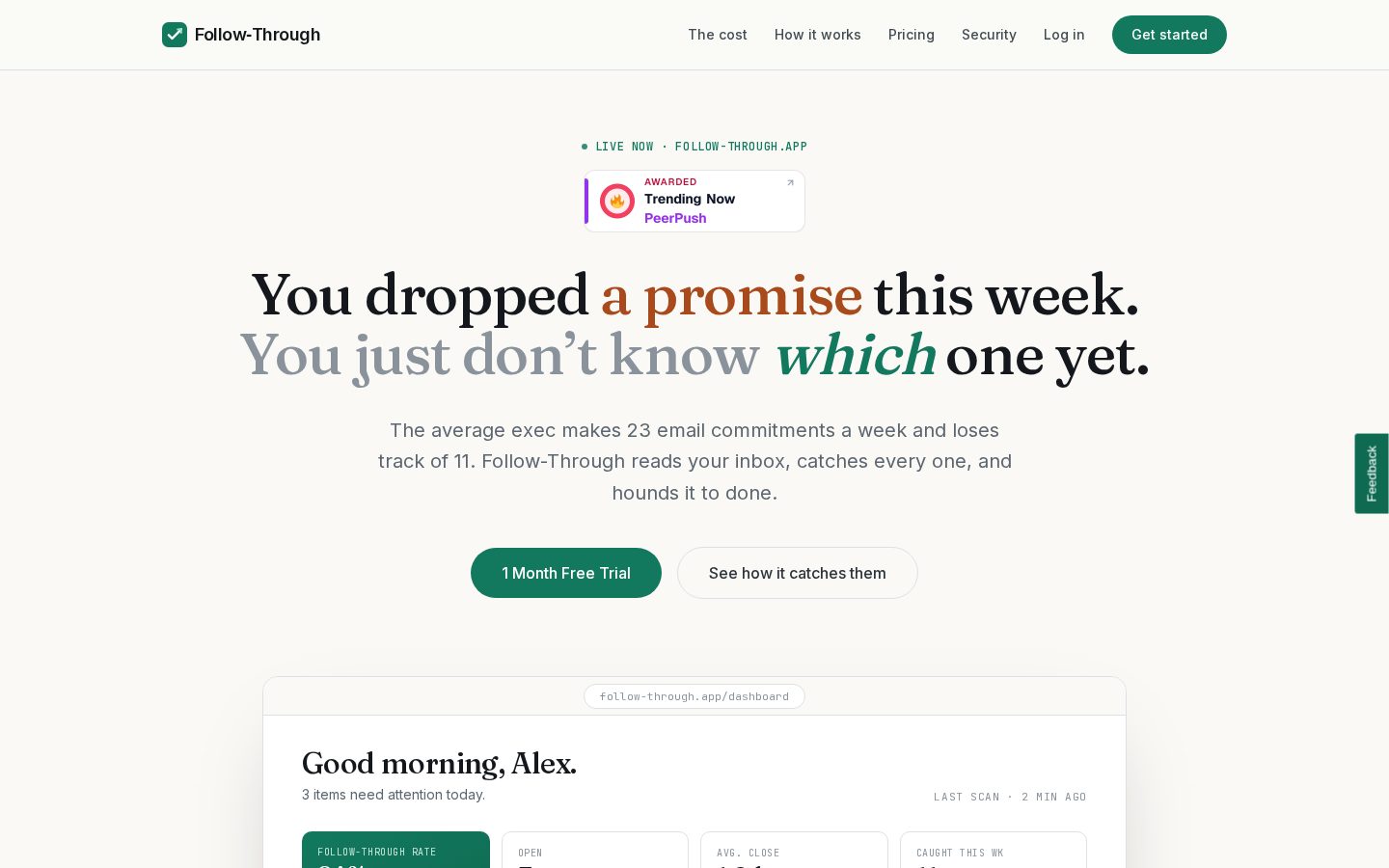 Follow-Through Homepage