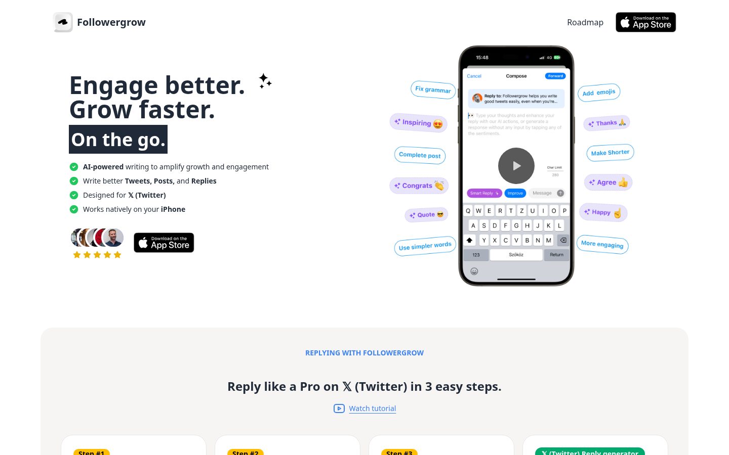 Followergrow Homepage