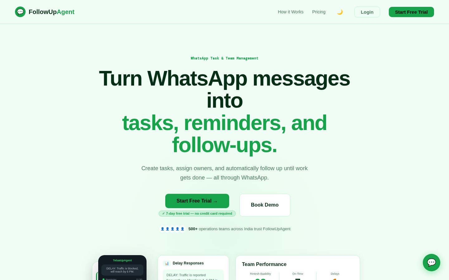 FollowUpAgent Homepage