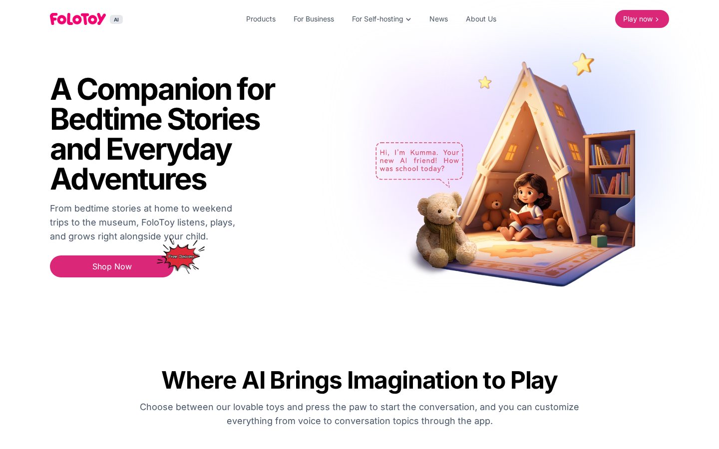 FoloToy Homepage
