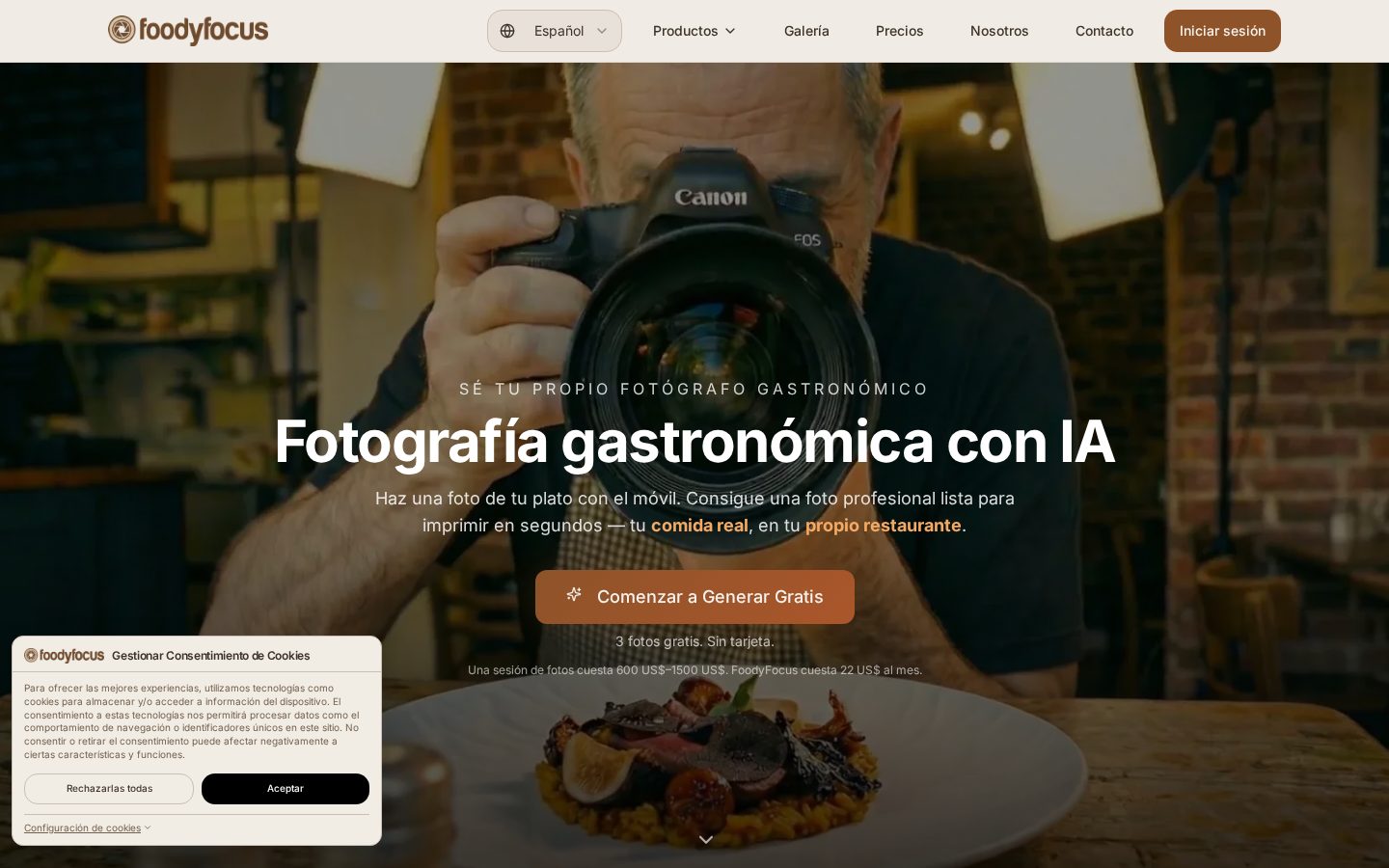 Foodyfocus Homepage