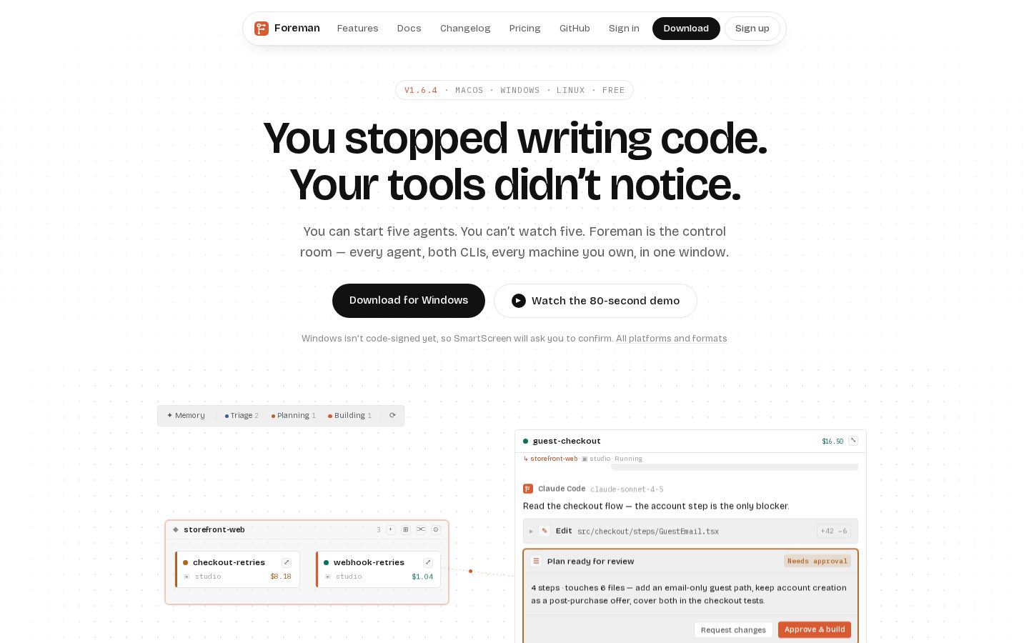 Foreman Homepage