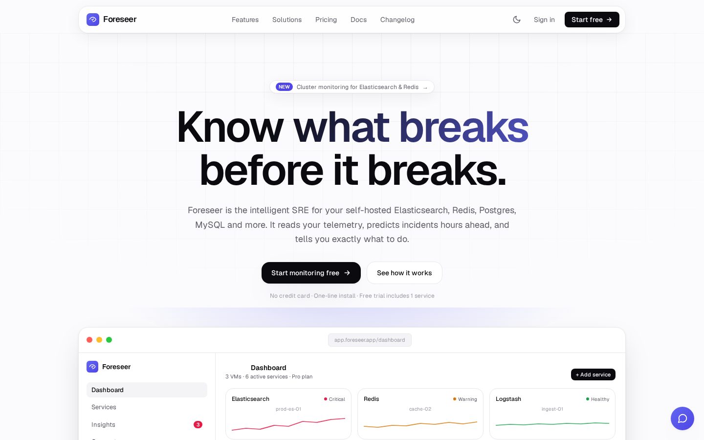 Foreseer Homepage
