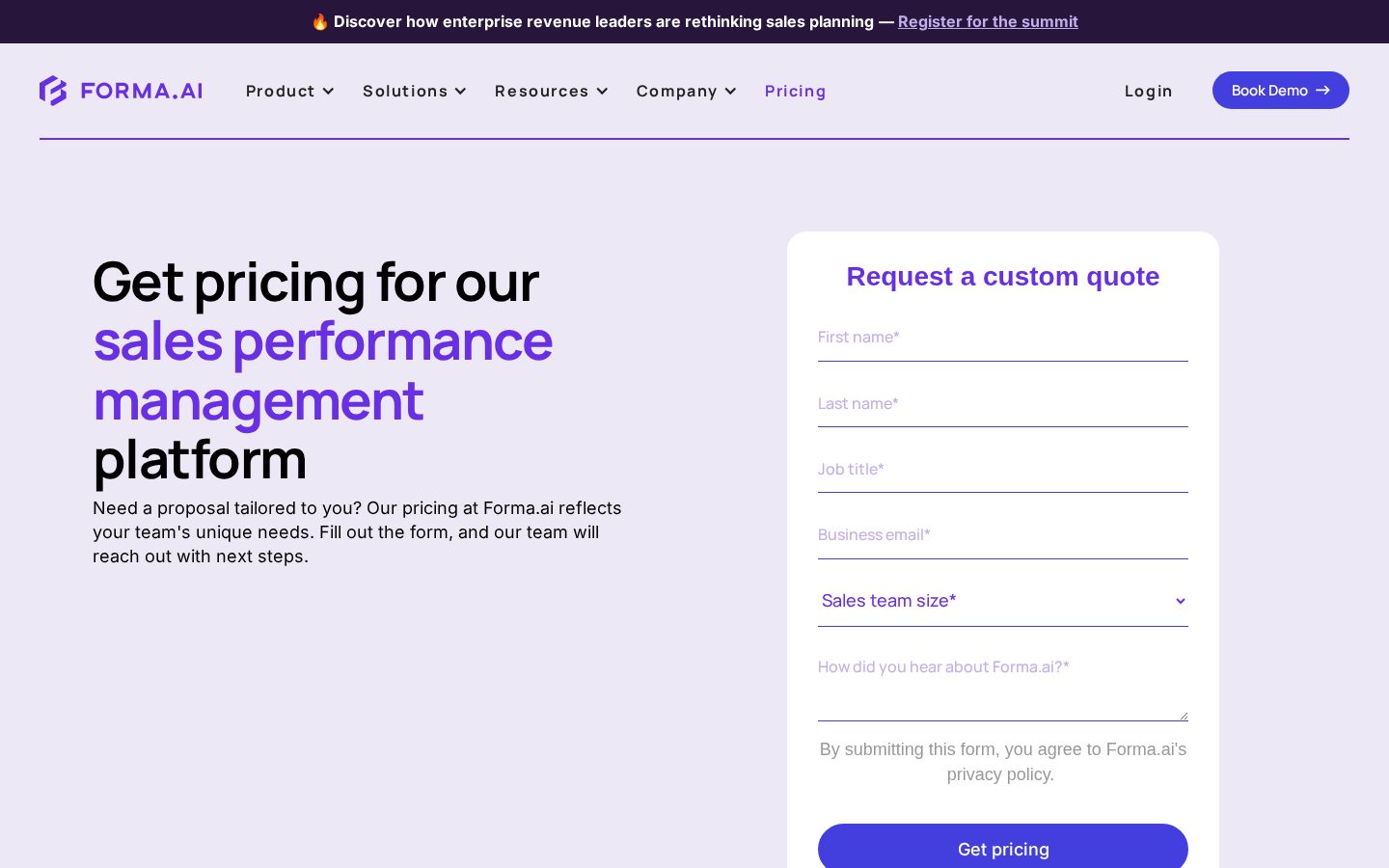 Forma.ai Pricing