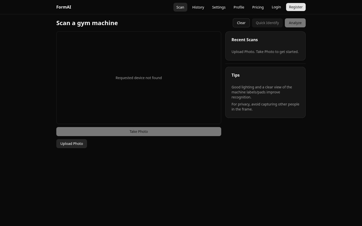 FormAI Homepage