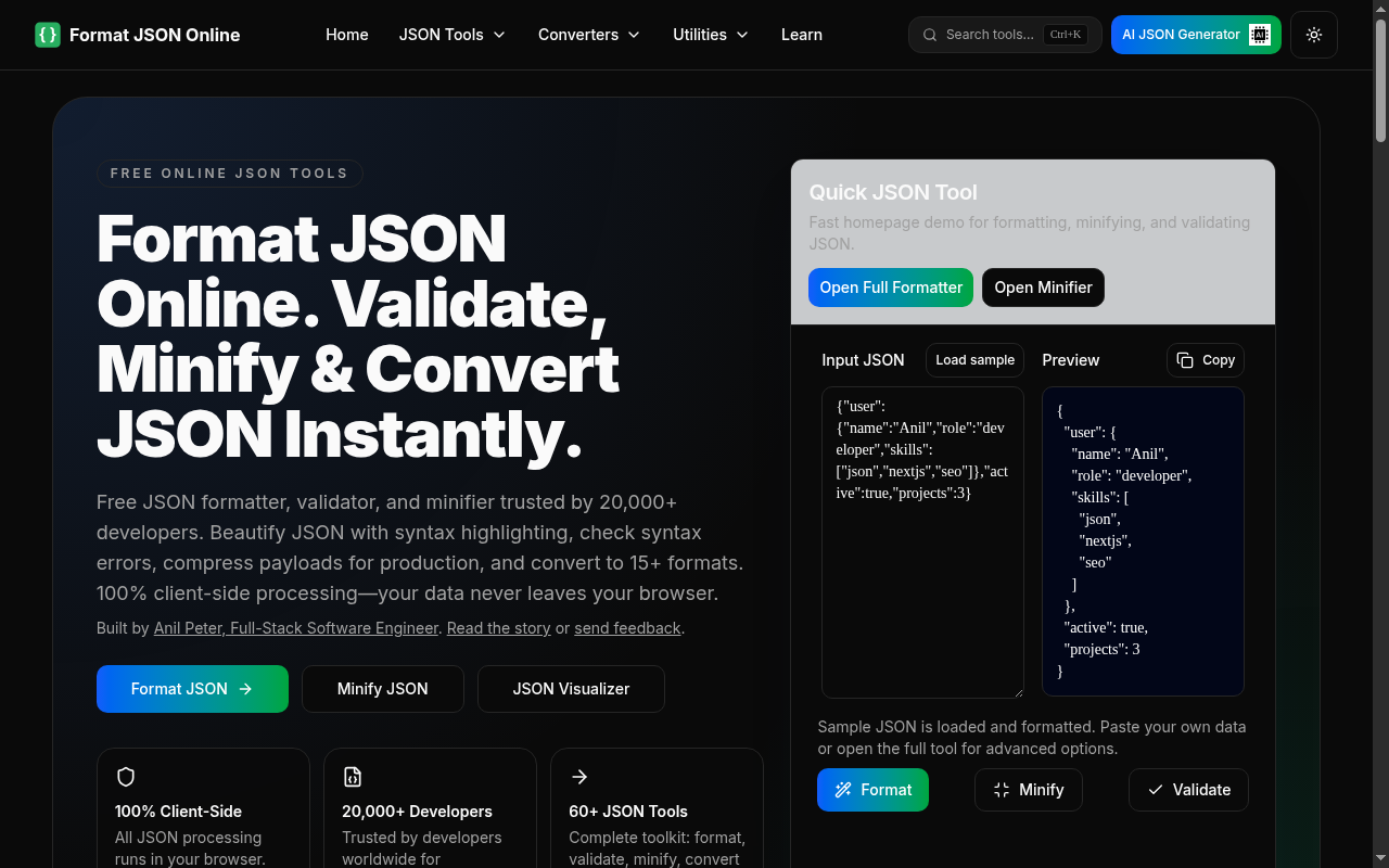 Homepage