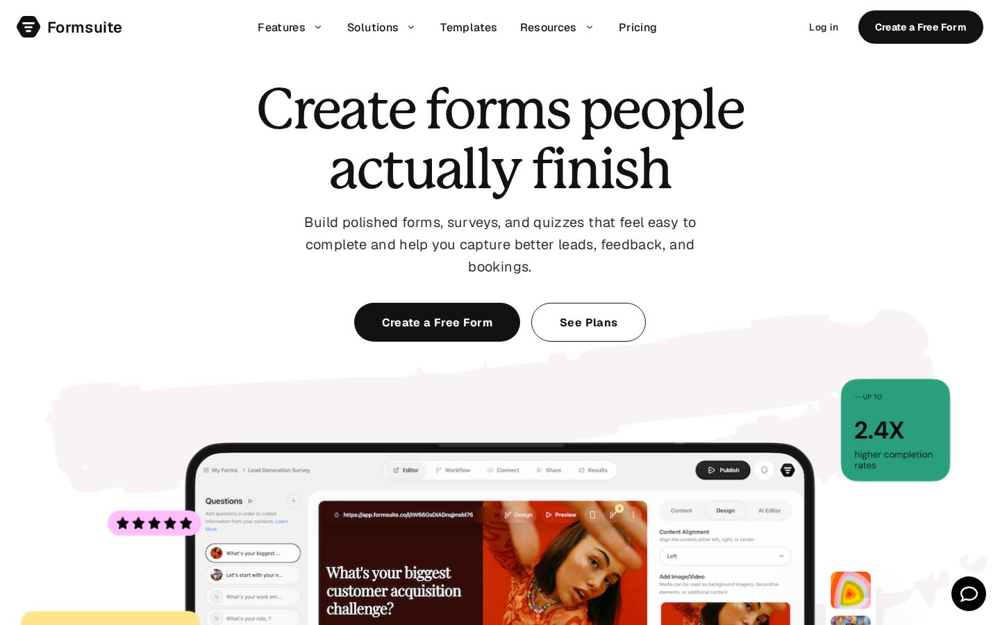 Formsuite Homepage