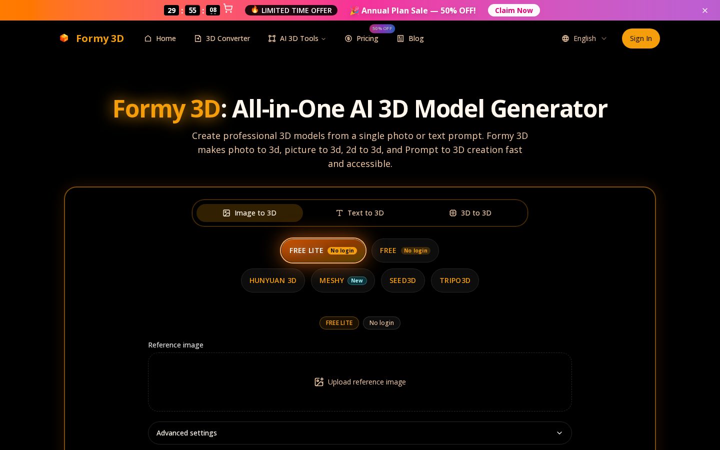 Formy 3d Homepage
