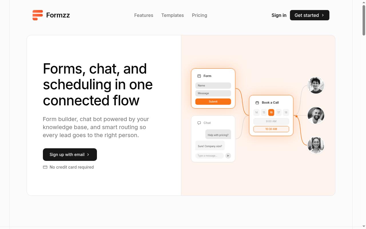 Formzz Homepage