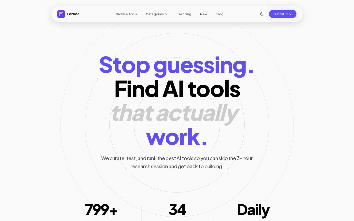 Foruda Homepage
