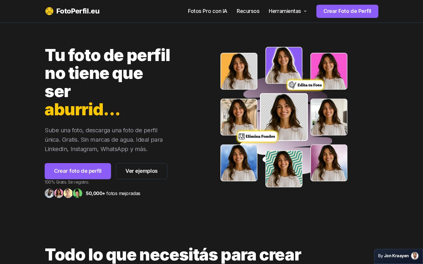 Foto Perfil Homepage