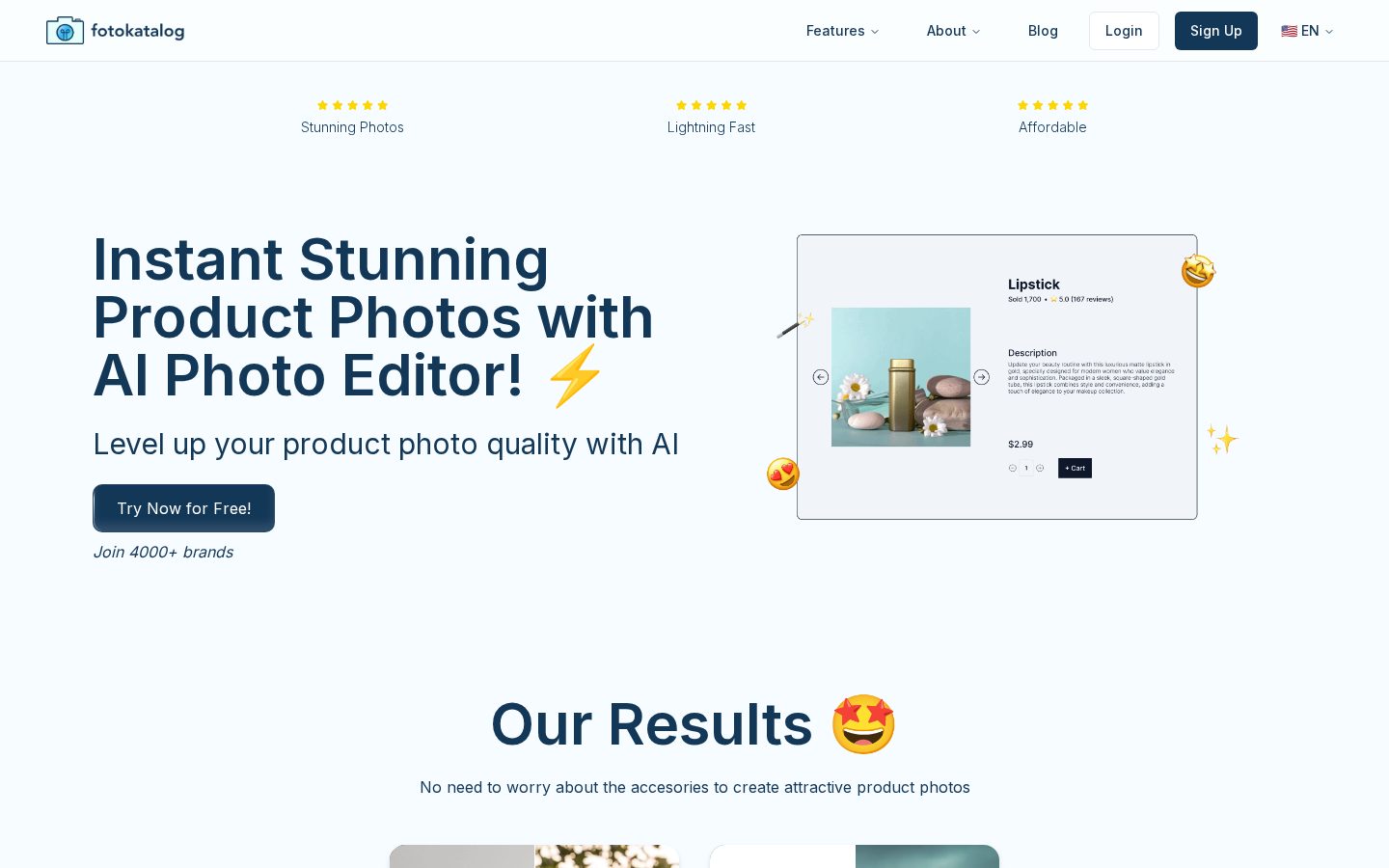 Fotokatalog Homepage