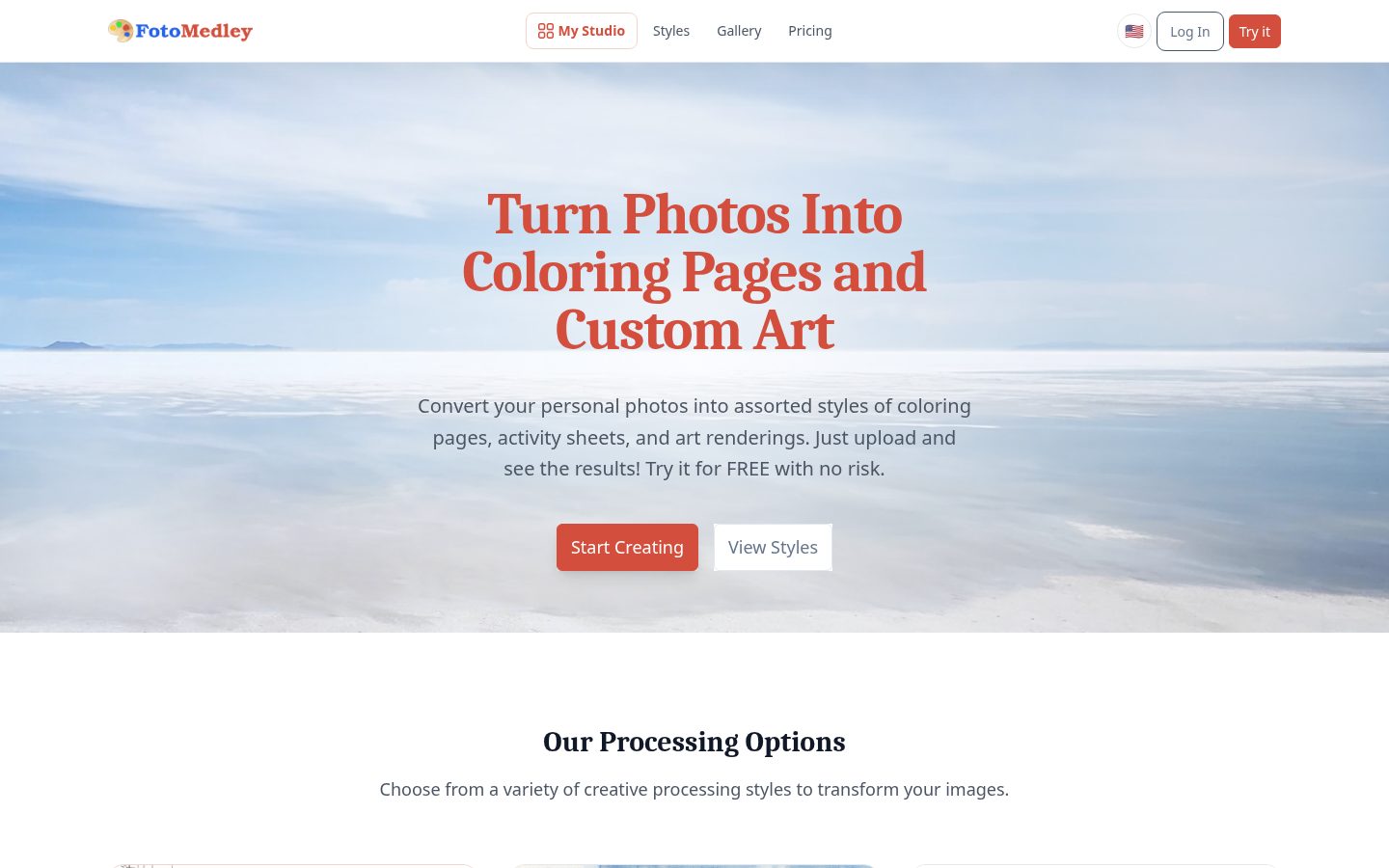 FotoMedley Homepage